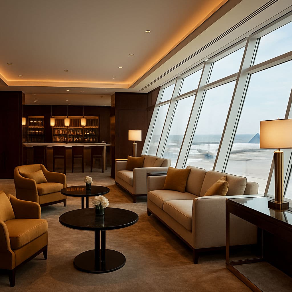 Access over 1,300 airport lounges during disruptions